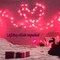 100 Pieces Christmas Pink Mini String Lights - 25 Feet Detachable Incandescent Bulb Waterproof Fairy Lights Plug in for Indoor Outdoor Party Patio Xmas Tree Valentine's Day Decoration, White Wire